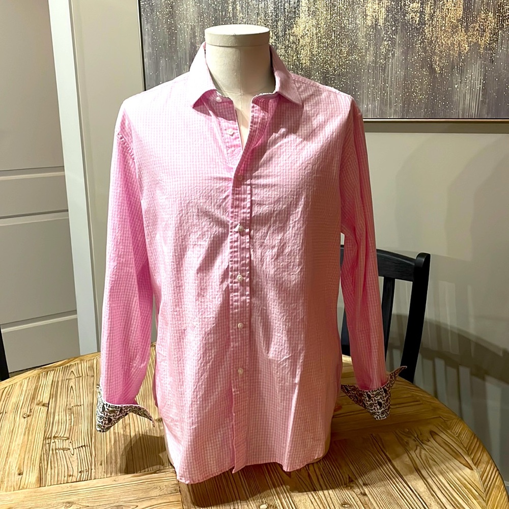 Robert Graham Button Down Shirt Size L